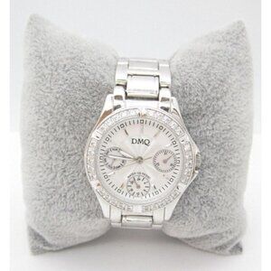 Women DMQ Quartz 100ft WR Analog 33mmDial Causal Round Watch (F828)